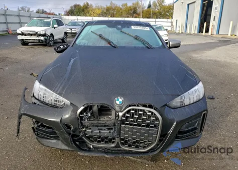 2023 BMW M440I из США, поврежденный, VIN WBA83AP09PCL45586
